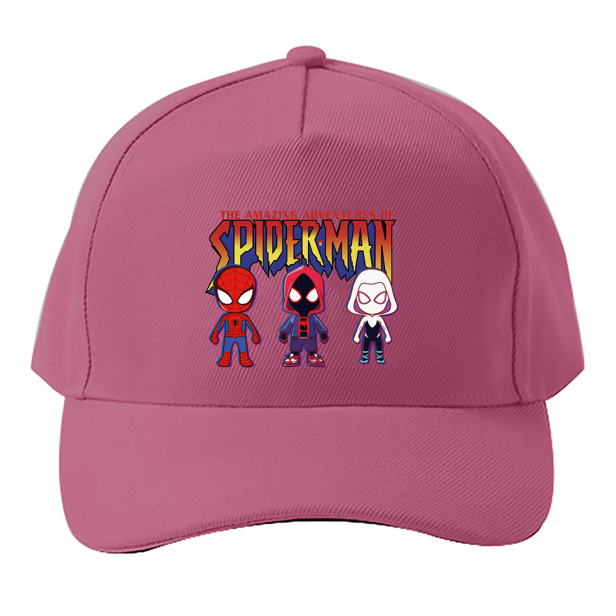 （画像用） Spider Man スパイダーマン ベースボールキャップ 綿100％ 男女兼用 帽子 スポーツ
